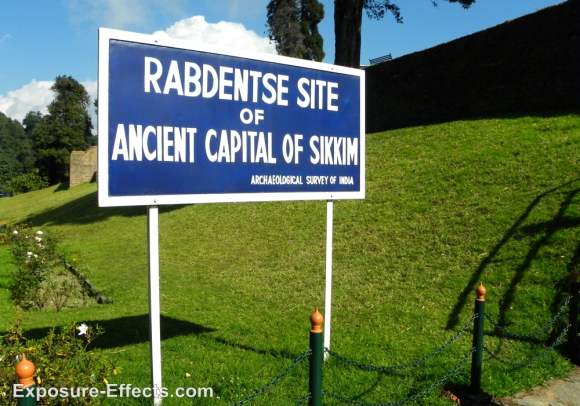 The Rabdantse Ruins ancient capital of Sikkim