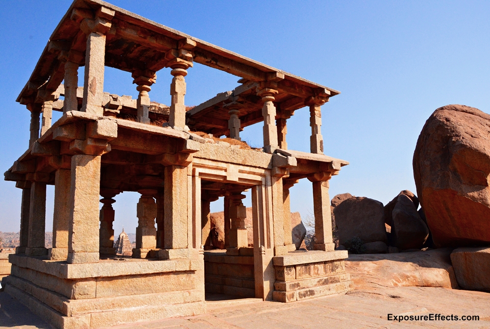 Hampi Karnataka India - temple ruins