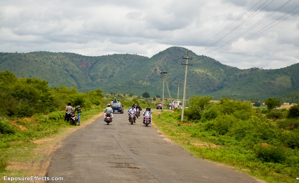 Road to Shivasamudram Falls