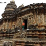 At Sharadamba Temple Sringeri