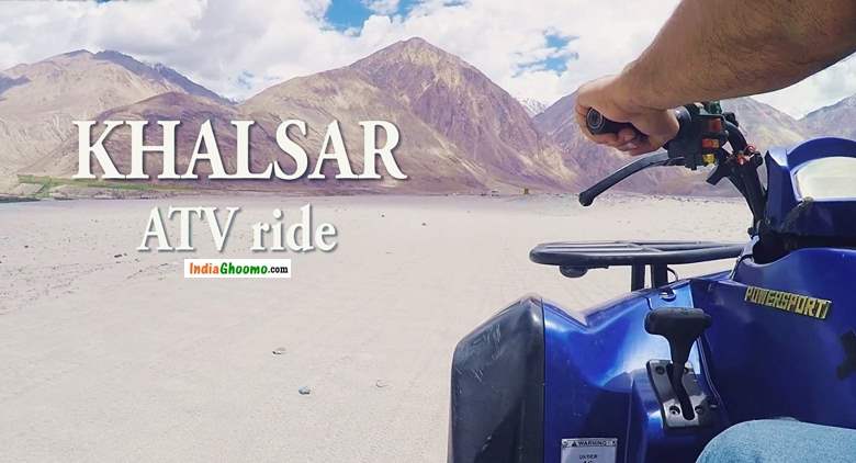 Ladakh ATV Ride Khalsar Nubra Valley