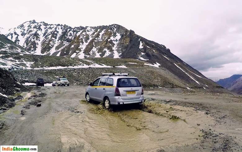 Ladakh Khardungla Pass Road Conditions