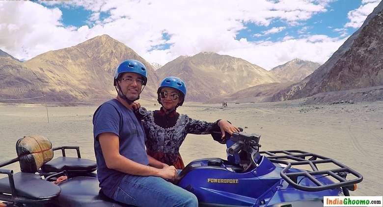 Ladakh ATV Ride Hunder