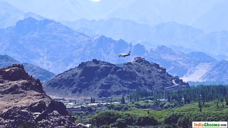 Worlds most scenic Airport Leh India