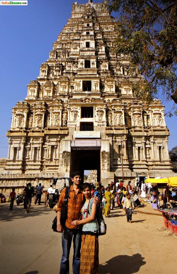 Virupaksha Temple Hampi Karnataka Gopuram