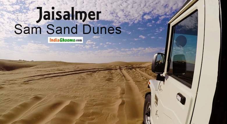 Jaisalmer - Thar Desert Safari Dune Bashing at Sam Sand Dunes