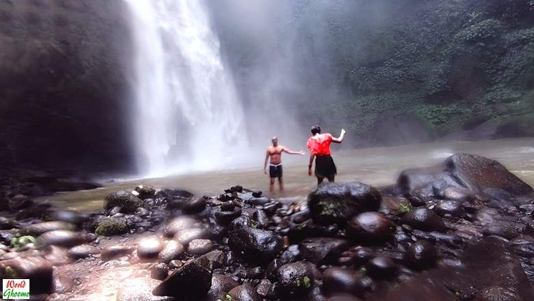 Bali Nungnung Waterfall view