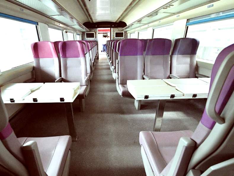 Inside Vande Bharat Express Delhi-Katra route