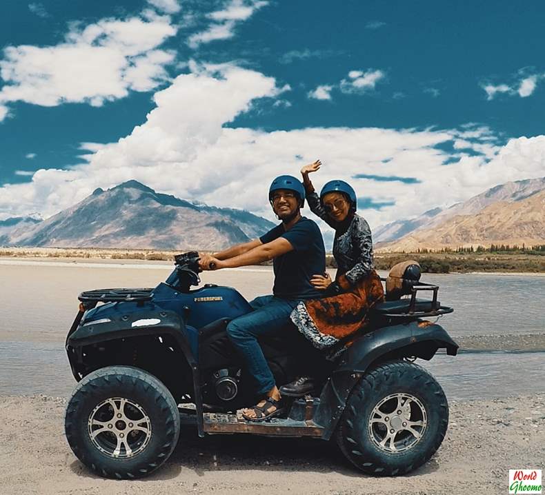 ATV Ride at Khalsar Nubra Valley
